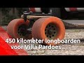 Luke gaat 450 km longboarden voor Villa Pardoes - Brabants Buske