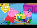 Peppa Pig Y George Juegan Con Su Nuevo Tren De Juguete Los Cuentos De Peppa La Cerdita