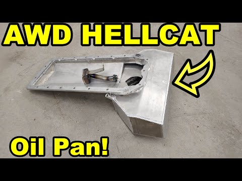 Building a Custom OIL PAN for my AWD Magnum Hellcat