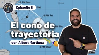 El cono de trayectoria de los huracanes