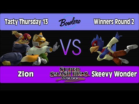 Tasty Thursday 13: Zion (Fox, Falcon) Vs. Skeevy Wonder (Falco) - WR2
