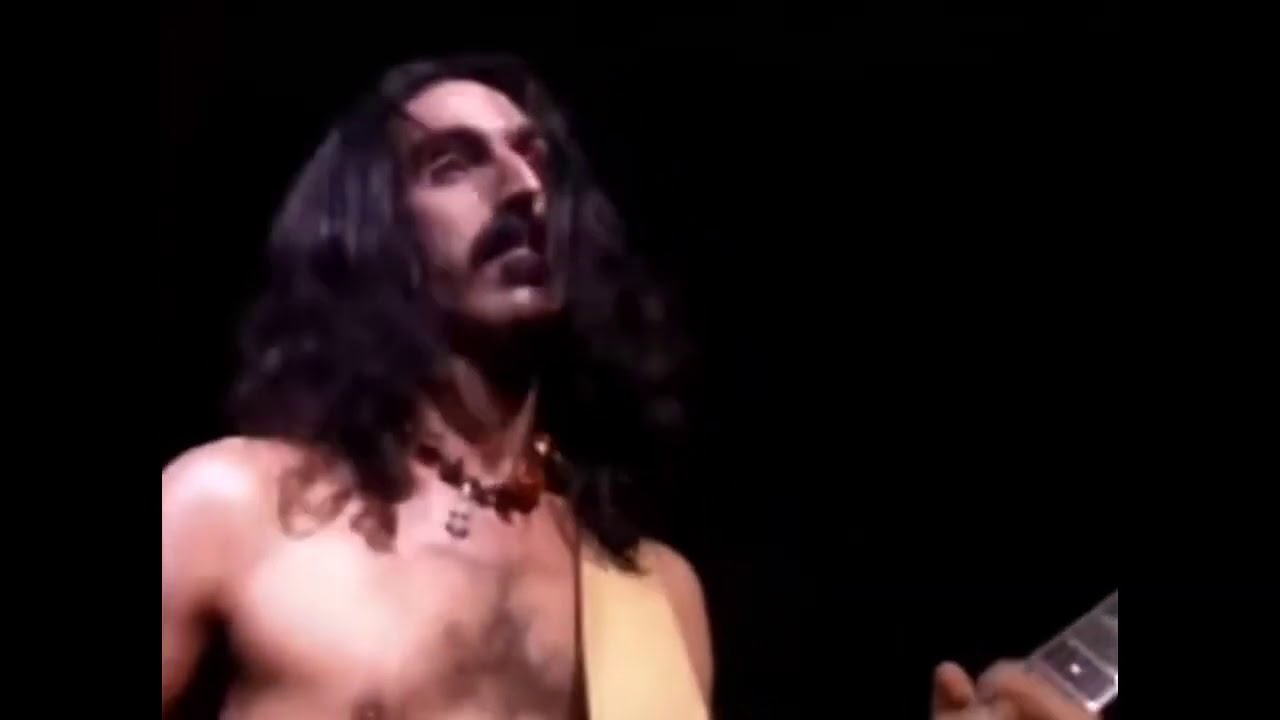 Frank Zappa Black Napkins Live at Palladium NY 1977 with Adrian Belew - YouTube