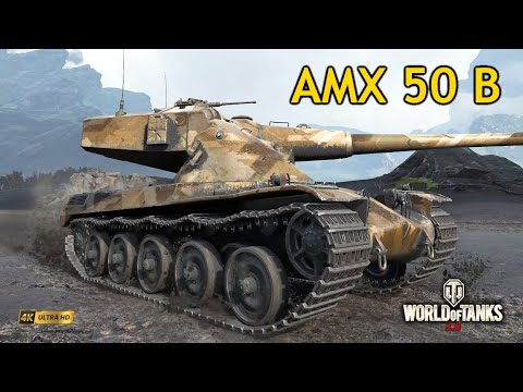 AMX 50 B 11k DMG insane Gameplay - World of Tanks