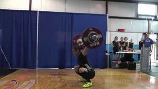 preview picture of video '2014 New England Weightlifting Academy - Women's Snatch'