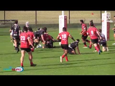 2016 NHRU Round 9 Premier 2 Highlights - Waratah v Maitland