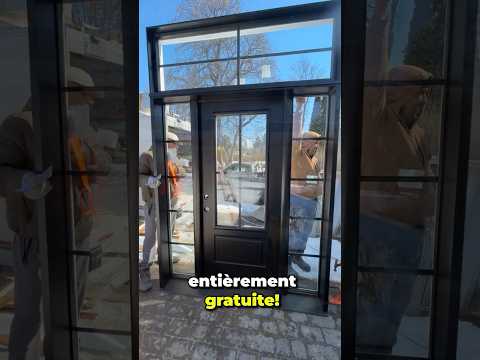 Pub promo portes et fenêtres | Porte gratuite + 2 500 $ d'économies | Pur Construction