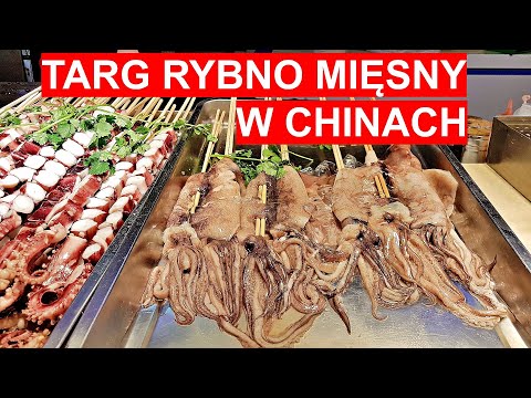 Xangai: mercado chinês de peixe e carne e antiga vila de Zhūjiājiǎo