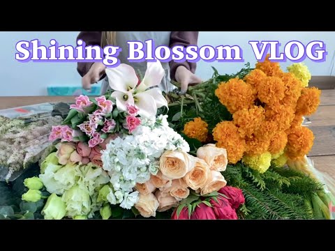 , title : 'SUB)플로리스트 브이로그 - 꽃 컨디셔닝 | 꽃 소개 | 꽃말 소개 | 꽃바구니 제작 | Daily Routine of Florist | Flowershop vlog'