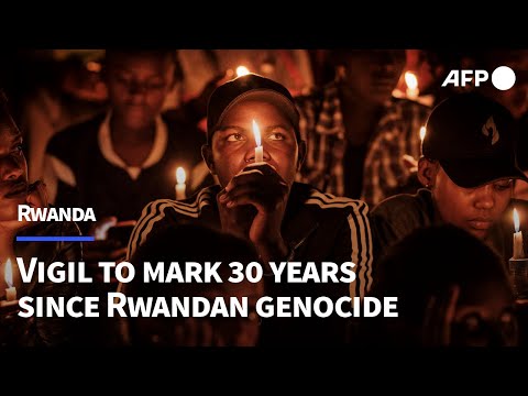 Night vigil in Kigali to mark 30 years since the Rwandan genocide | AFP