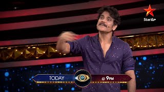 Game ni serious ga teskomani housemates mida #Nagarjuna fire ? ? #BiggBossTelugu4 Today at 9 PM