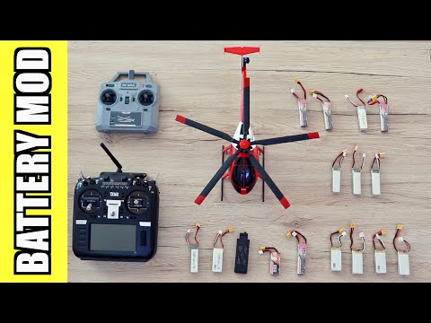 MD500 Hughes - Battery Options - New Mod | RC ERA C189