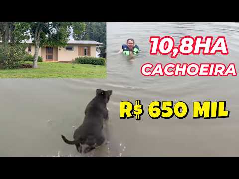 [122348] CHÁCARA EM TAQUARA RS 10,8 HA ESCRIT 2 CASAS POMAR CAMPO RIACHO E CACHOEIRA R$ 650 MIL 1 1