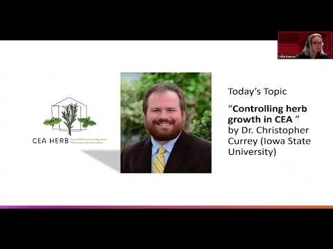#83 Controlling herb growth in CEA
