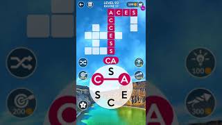 WORDSCAPES LEVEL 93 ANSWERS