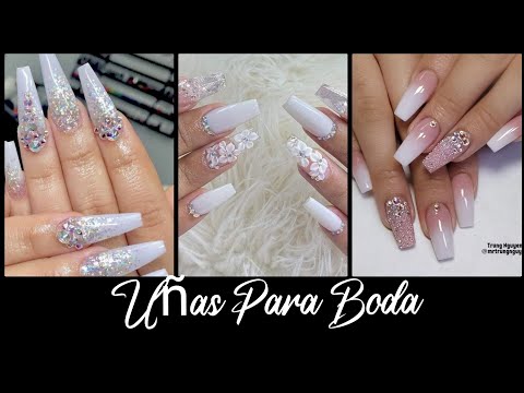 💅🏻UÑAS PARA NOVIAS Y ELEGANTES| las mejores  UÑAS para boda2021