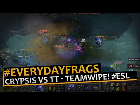 CRYPSIS vs TEAM TINKER, TEAMWIPE! #ESL2014