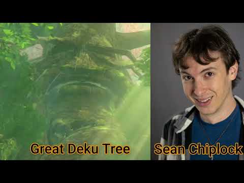 Character and Voice Actor - Zelda Tears of the Kingdom - Great Deku Tree - Sean Chiplock