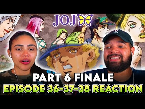 WHAT AN INCREDIBLE ENDING! | Jojo’s Bizarre Adventure Stone Ocean Episode 36, 37, 38 Reaction