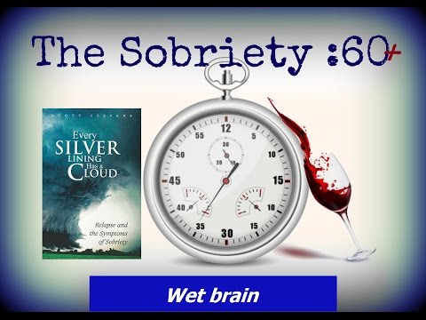 The Sobriety :60+ #32 describes what 'wet brain' is