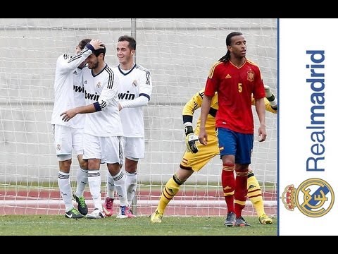 0-5: El Castilla se luce en un amistoso ante la selección Sub-20