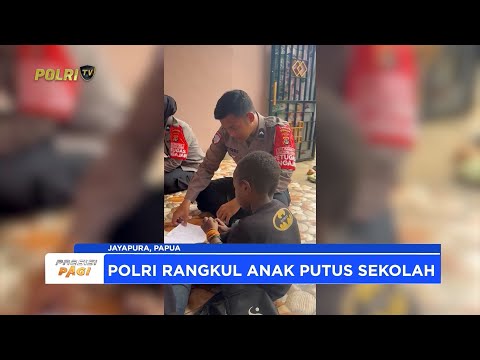 POLRESTA JAYAPURA KOTA BERIKAN PENDIDIKAN ANAK PUTUS SEKOLAH