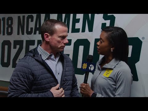 Exclusive 1 on 1: Quint Kessenich | @NDHockey vs. Michigan: Frozen Four Preview (2018)