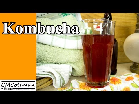 How To Make Kombucha Tea -  Pomegranate  Flavor
