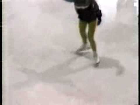 1990 World Figure Skating Championships Footage of the last school figures