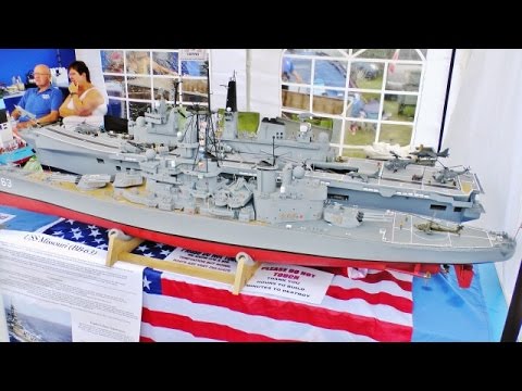 WARSHIPS, FRIGATES, BATTLESHIPS, AIRCRAFT CARRIER AT RC SOUTHERN MODEL SHOW - 2016