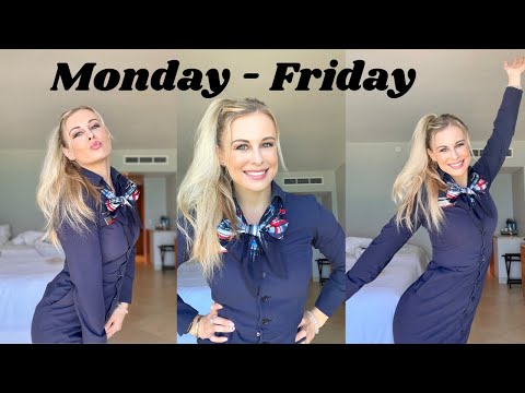 A Full Work Week In My Life As A Flight Attendant! ✈️