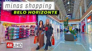🇧🇷 Why Is Minas Shopping So Popular in Belo Horizonte? — Walking Through Minas Shopping 【 4K UHD 】