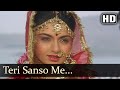 Teri Sanson Mein (HD) - Paayal Songs - Himalaya - Bhagyashree - Kumar Sanu - Alka Yagnik