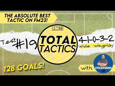128 goals?!?!  MY BEST TACTIC EVER? | Total Tactics | Test #19
