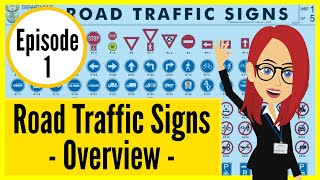 Road Traffic Signs ▶️ Episode 1: TYPES OF SIGN