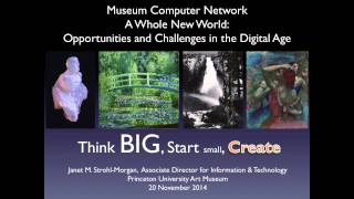 MCN 2014: A Whole New World: Opportunities and Challenges in the Digital Age