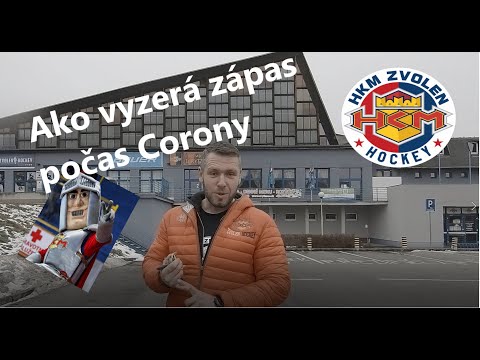 Hokejový #zápas počas #Corony #hkmzvolen #extraliga #majstri