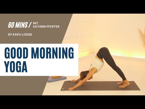 60 Minuten Good Morning Yoga mit Kathrin Pfeiffer - KAIFU LIVE