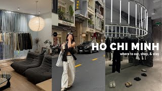 WHERE TO EAT, SHOP, AND STAY IN HO CHI MINH, VIETNAM 🇻🇳 | Cess Travels