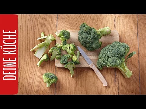 Brokkoli schneiden & zubereiten 🥦 | REWE Deine Küche
