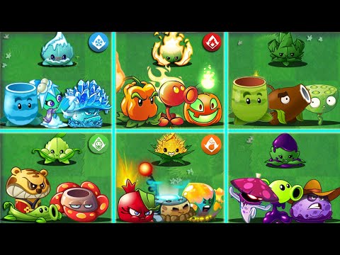 Random 6 Team Plants Battlez - Who Will Win? - Pvz 2 Team Plant vs Team Plant