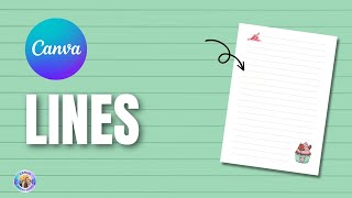How to create LINES in Canva