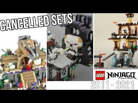 LEGO Ninjago Cancelled Sets (2011-2021)