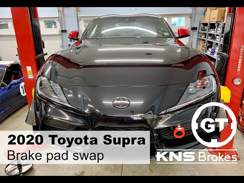 2020 Toyota Supra Brake Pad Swap - Supra Easy!