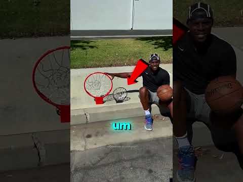 Até os melhores jogadores de basquete não conseguem acertar nessa cesta! 🏀