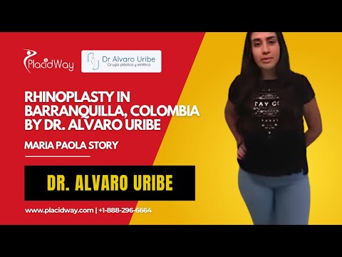 Logo of El viaje de María Paola en rinoplastia en Barranquilla, Colombia con el Dr. Álvaro Uribe