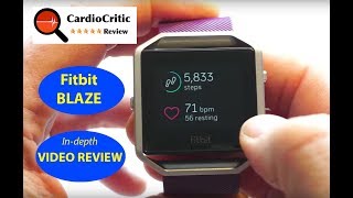 Fitbit Blaze - Walk through product review
