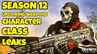 SEASON 12 Upcoming Weapons Character Class Leaks Cod Mobile | Cod Mobile S12 Leaks | CODM S12 Leaks