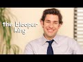 john krasinski's best bloopers and improvised moments from The Office US | Comedy Bites