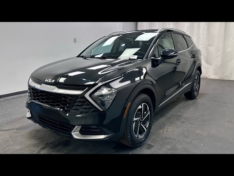 2023 Kia Sportage Hybrid EX AWD in Black for sale at Davis GMC Buick Lethbridge in Lethbridge, AB