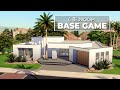 4 Bedroom One Story Base Game Home The Sims 4 #TS4BetterTogether Collab